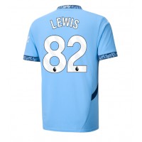 Fotbalové Dres Manchester City Rico Lewis #82 Domácí 2024-25 Krátký Rukáv